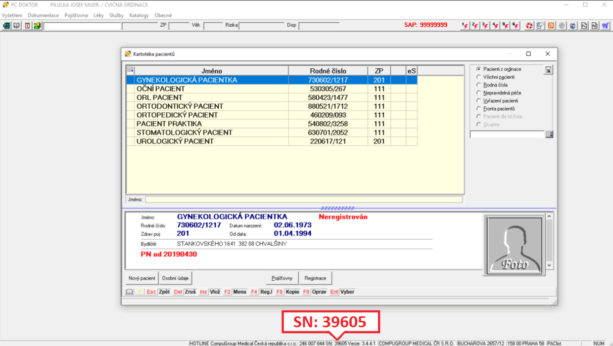 PC Dent serial